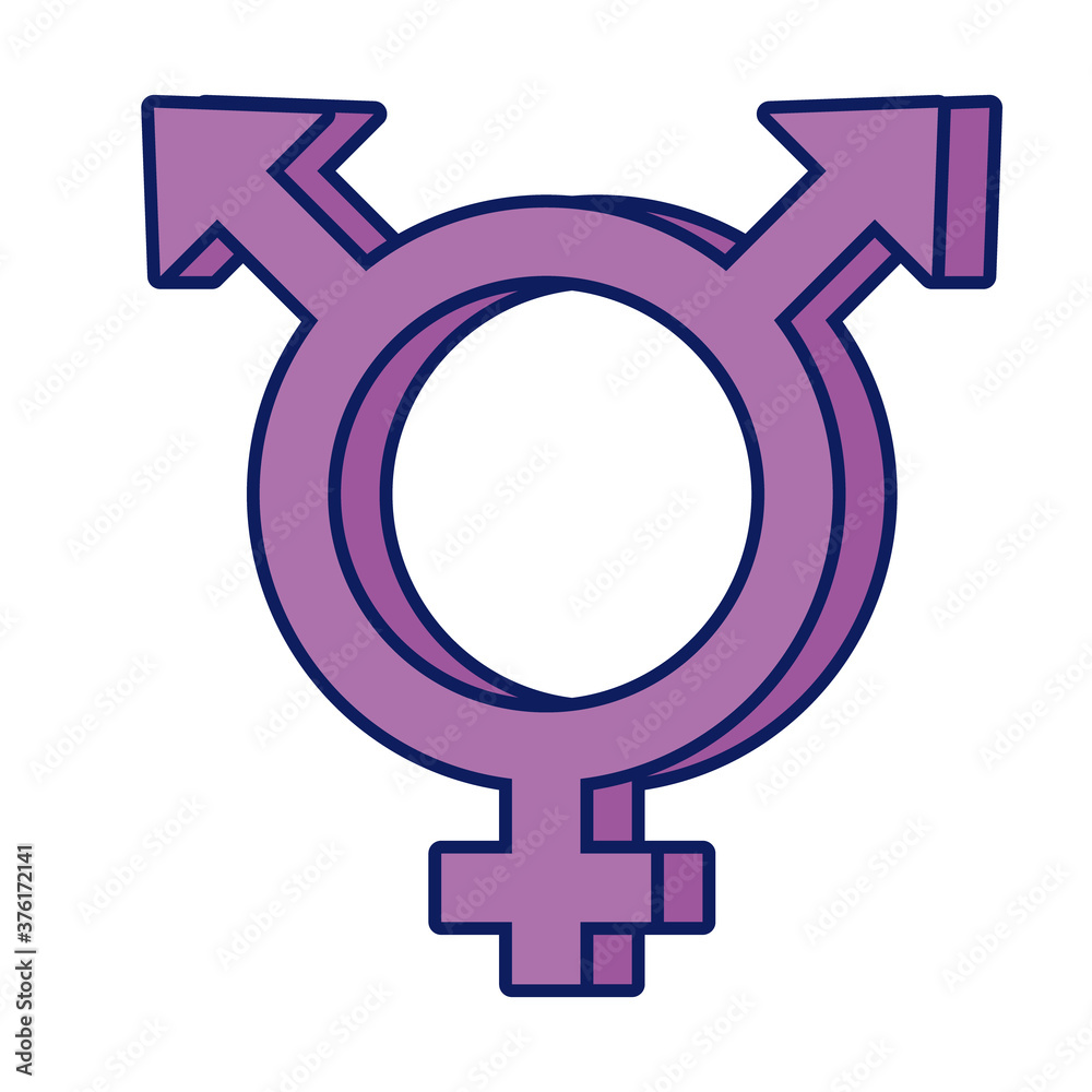 bisexual man gender symbol of sexual orientation multy style icon bisexual man gender symbol of sexual orientation multy style icon