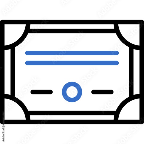graduation sertificate icon