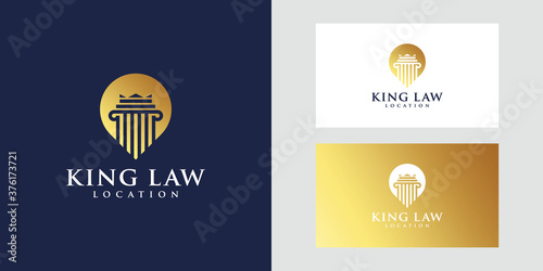 Law king location logo