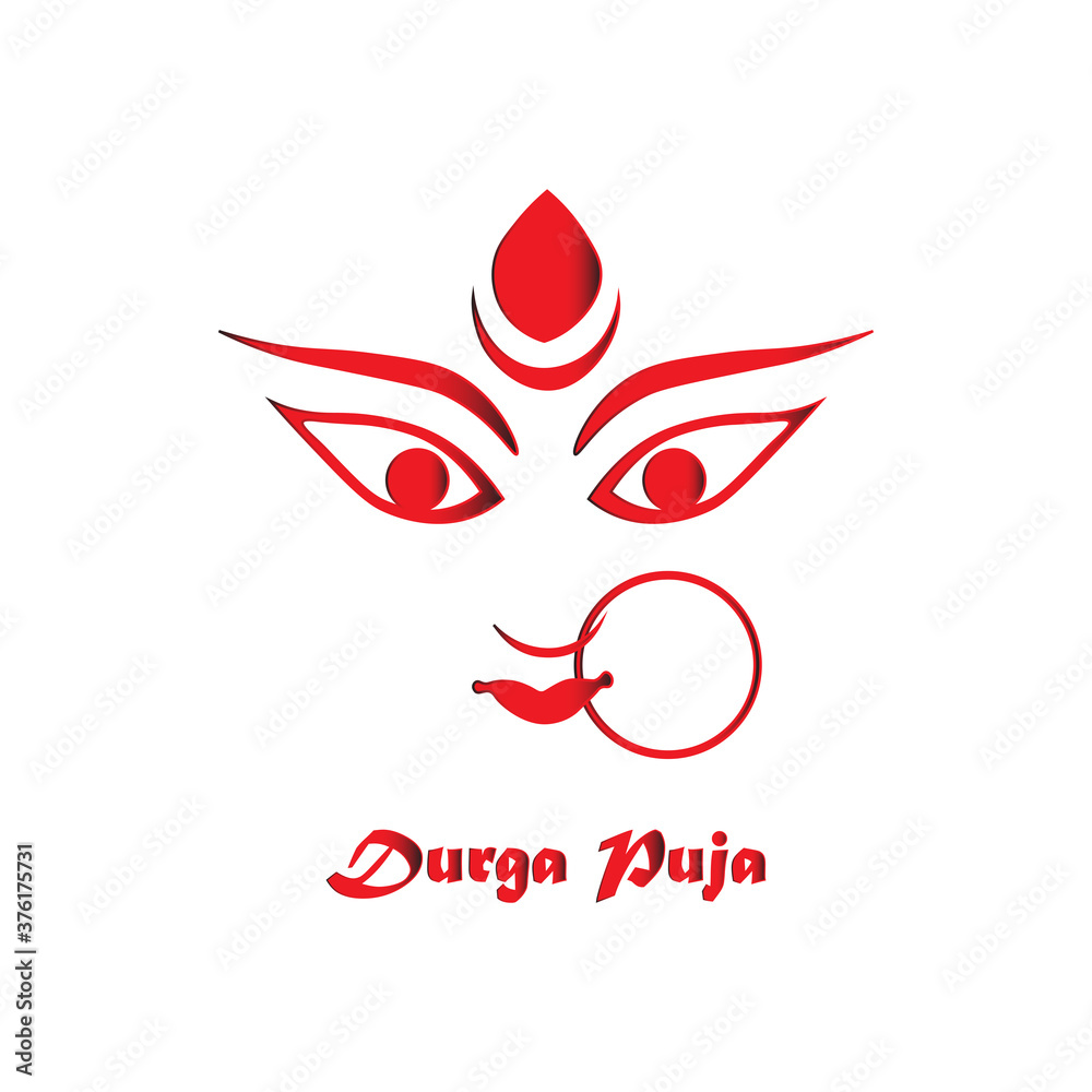Innovative abstract golden style Maa Durga design illustration.-Durga Puja vectro Innovative abstract golden style Maa Durga design illustration.-Durga Puja vectro