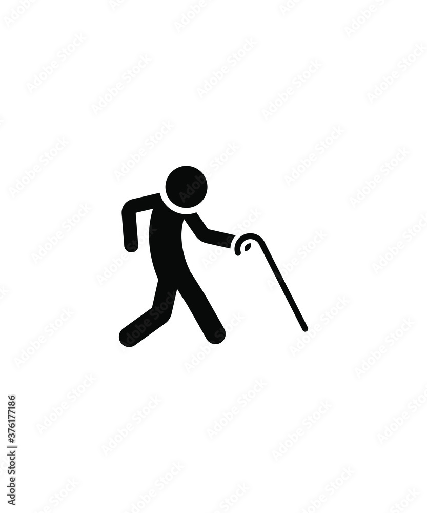 old man icon,vector best flat icon. old man icon,vector best flat icon.
