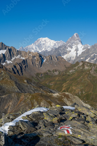 Am großen sankt Bernhard in der Schweiz