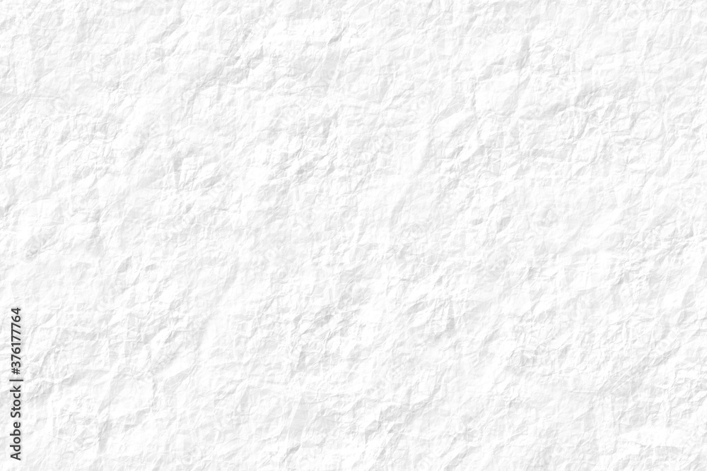 しわしわの白い紙