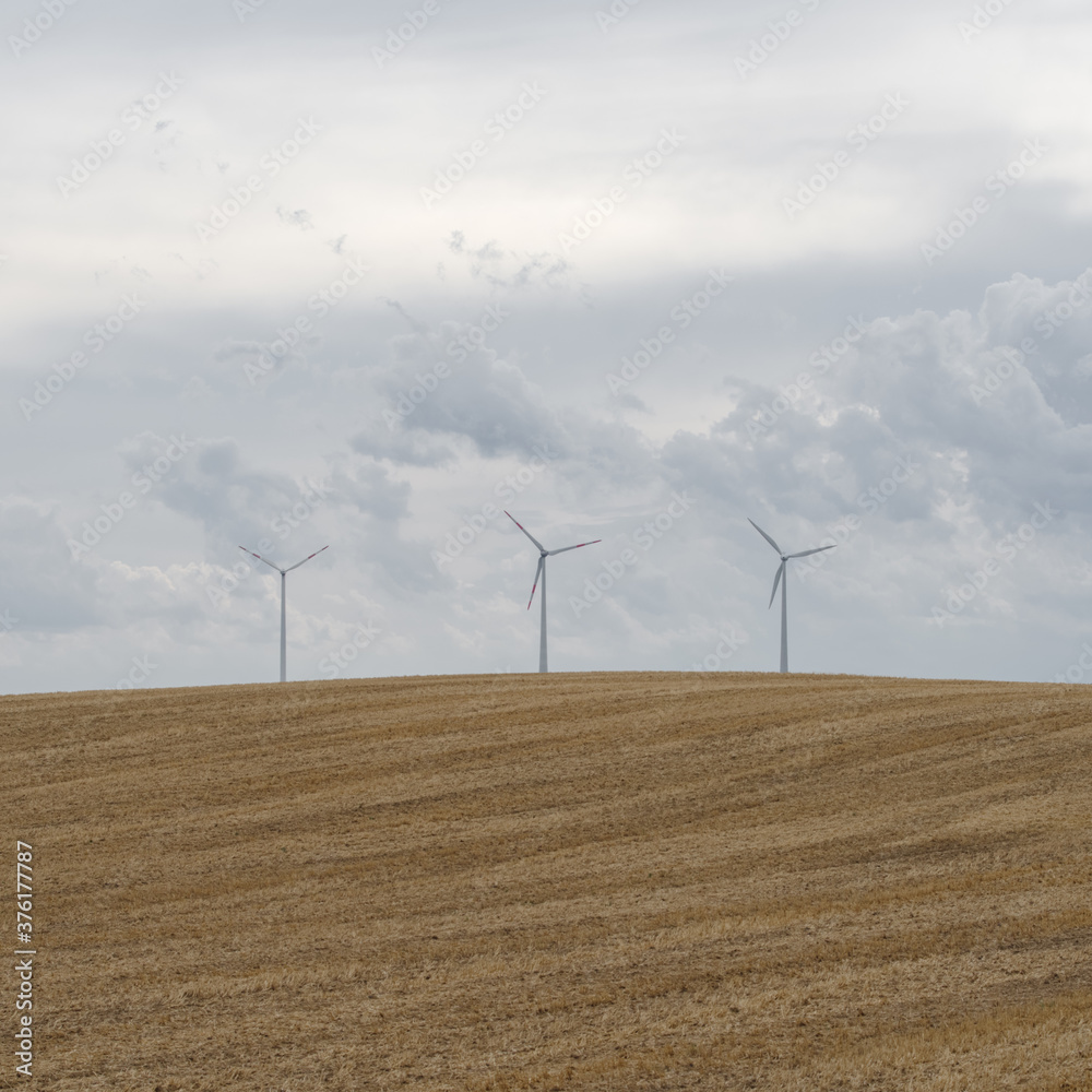 Wind turbines in the Uckermark Wind turbines in the Uckermark