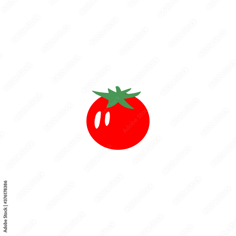 Tomato red sign icon. Vector illustration eps 10 Tomato red sign icon. Vector illustration eps 10