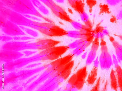 Spiral tie dye pattern back...