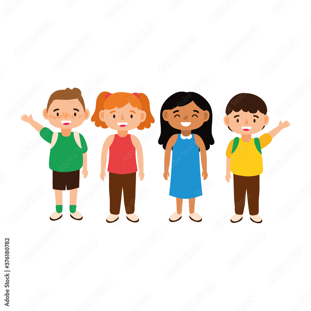 little students kids avatars characters little students kids avatars characters