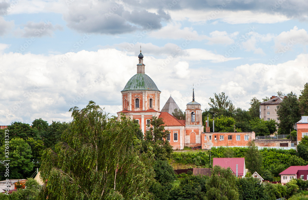 Church of St. George the Victorious. View from the Cathedral Mountain. Smolensk