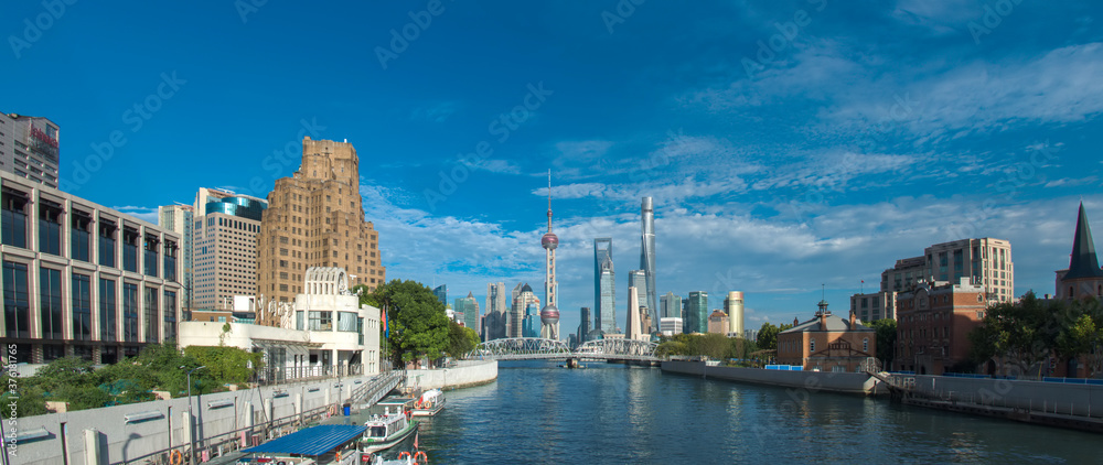 Naklejka premium 上海スカイライン