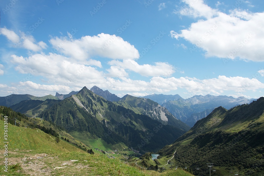Panorama Bilder der Alpen vom Glatthon in 2134 Metern Höhe Panorama Bilder der Alpen vom Glatthon in 2134 Metern Höhe