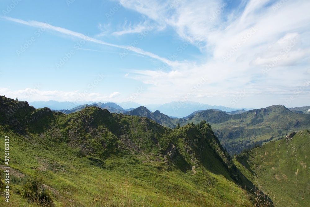 Panorama Bilder der Alpen vom Glatthon in 2134 Metern Höhe Panorama Bilder der Alpen vom Glatthon in 2134 Metern Höhe