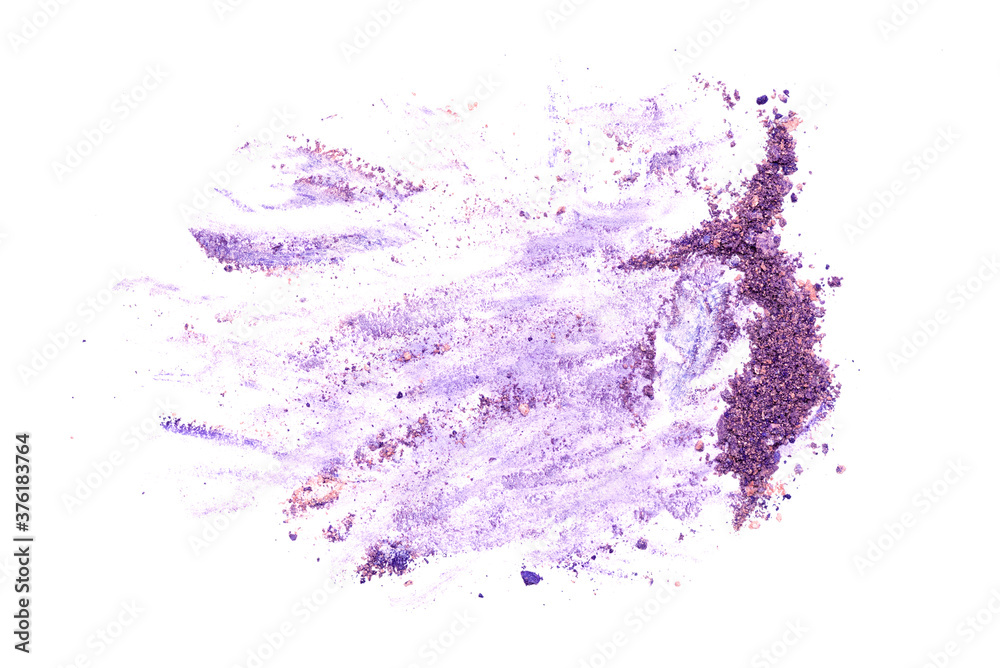 Eye shadows powder isolated on the white background. Eye shadows powder isolated on the white background.