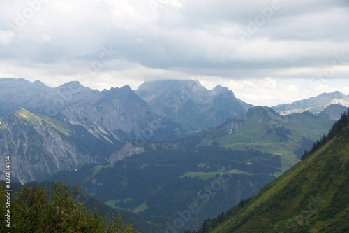 Panorama Bilder der Alpen vom Glatthon in 2134 Metern Höhe © Rudolf