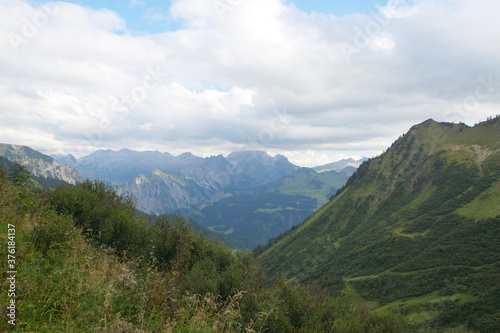 Panorama Bilder der Alpen vom Glatthon in 2134 Metern Höhe © Rudolf