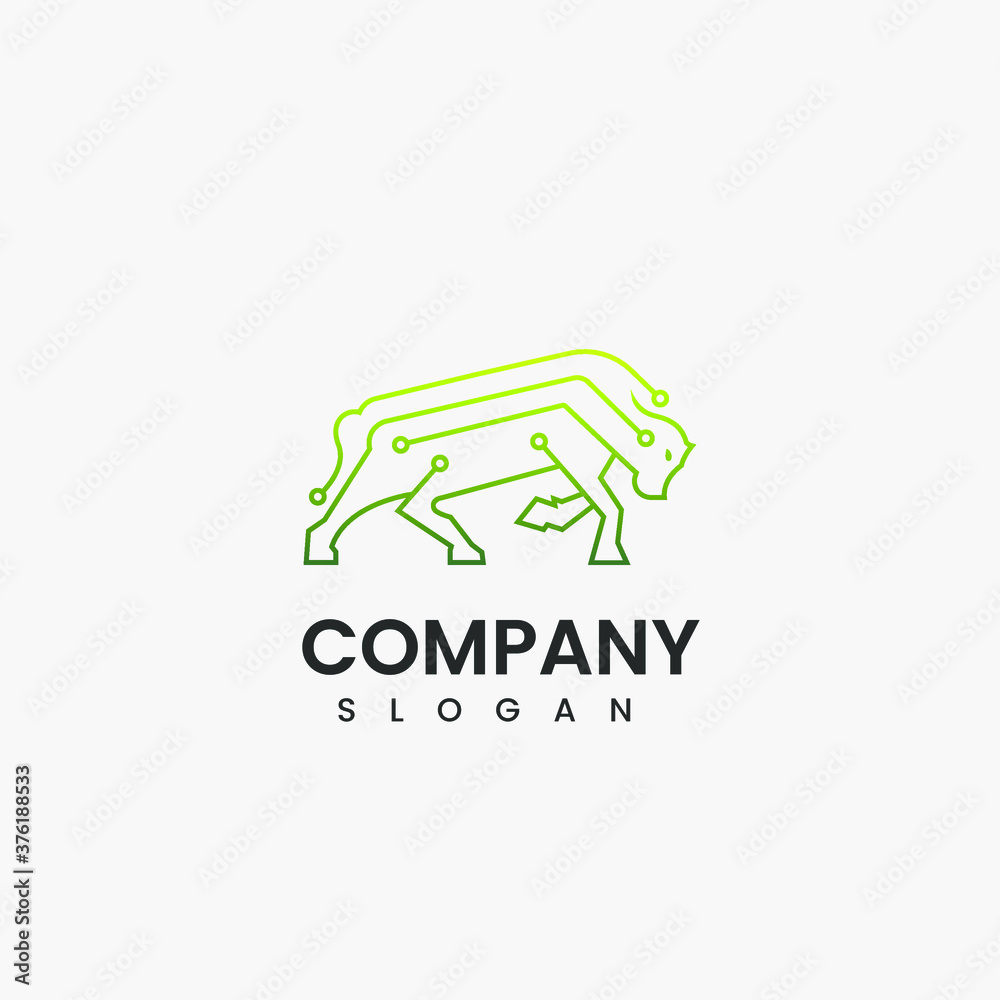 Bull Logo Design Bull Logo Design