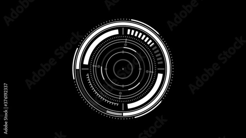 Futuristic HUD