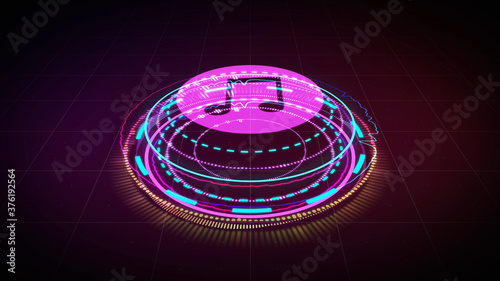 HUD Music equalizer