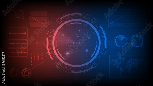 Radar screen monitor