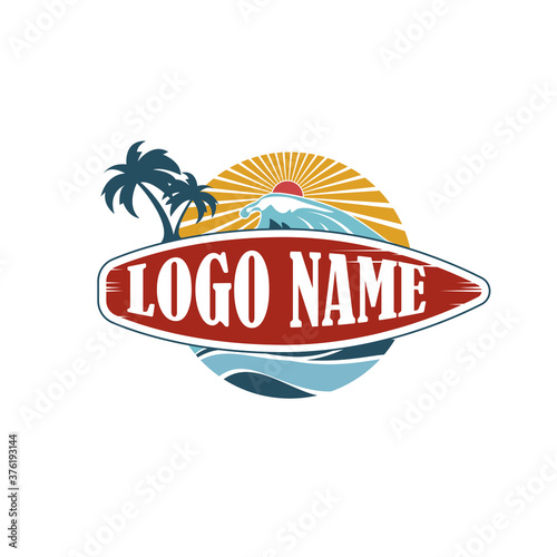 surfboard template logos, logos for the surfing community