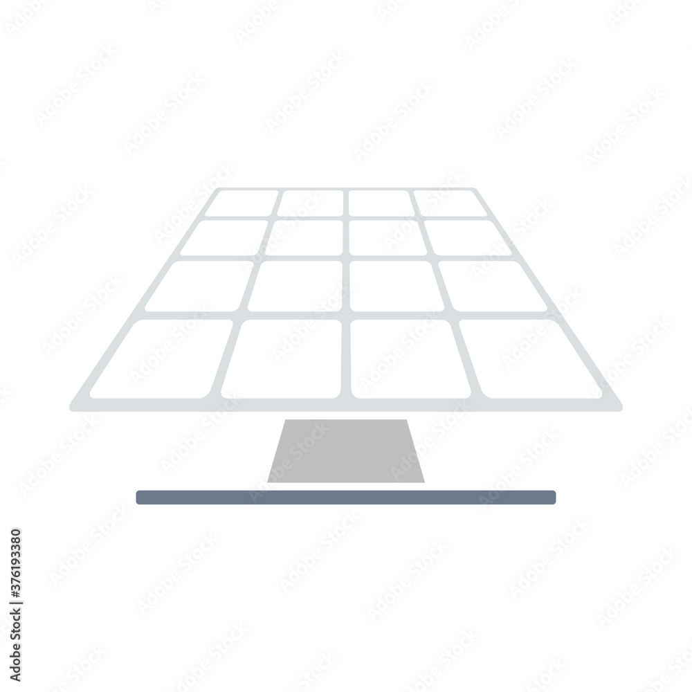 Solar Energy Panel Icon