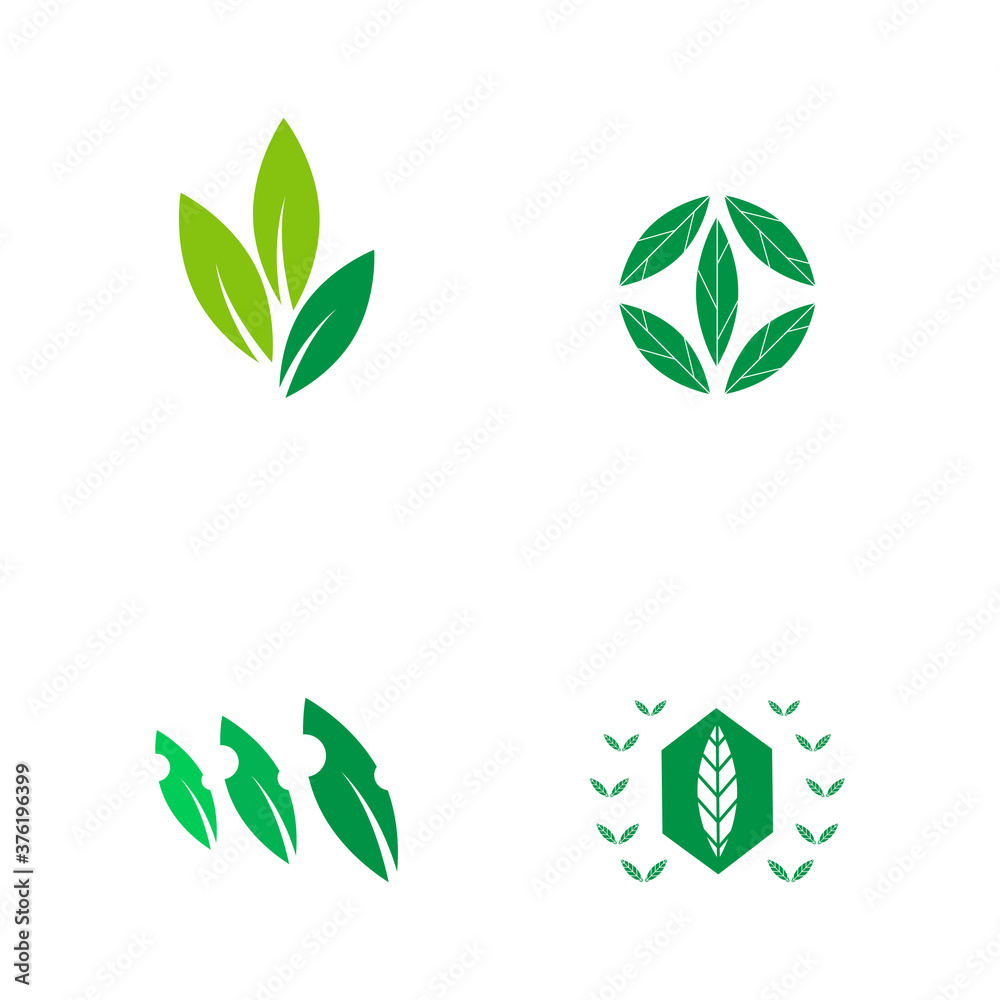 flat emblem logo design for Agriculture with the concept of green leaves vector. Green nature logo used for agricultural systems, farmers, and plantation products. logo template. flat emblem logo design for Agriculture with the concept of green leaves vector. Green nature logo used for agricultural systems, farmers, and plantation products. logo template.