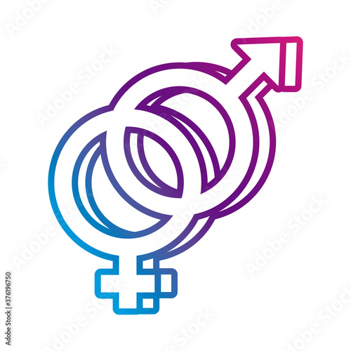 heterosexual gender symbol of sexual orientation multy style icon
