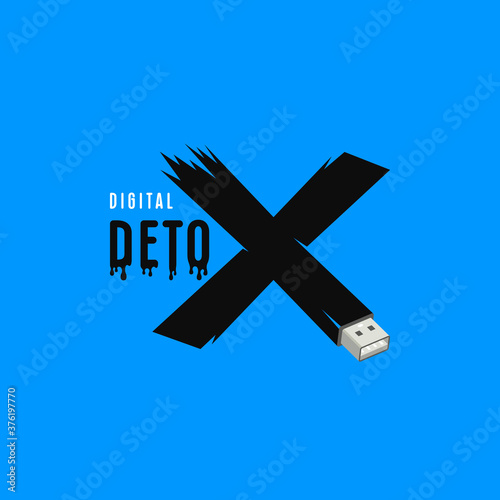 Digital detox poster