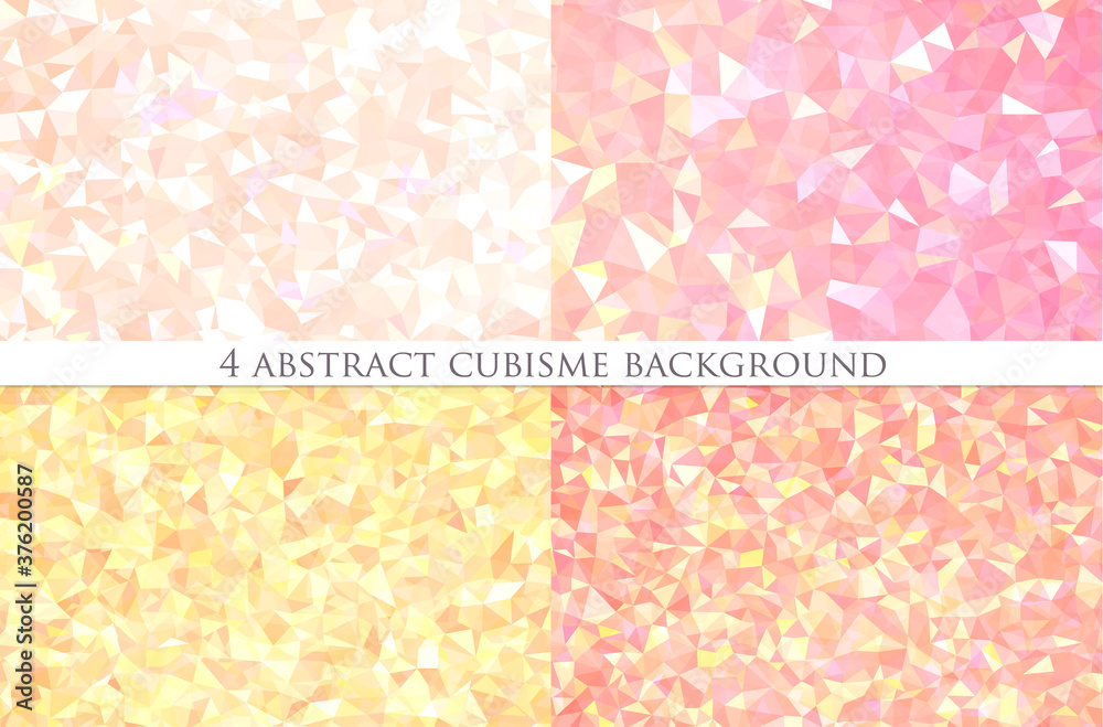 abstract background with triangles