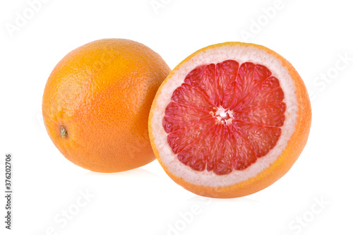 grapefruit isolated on white background