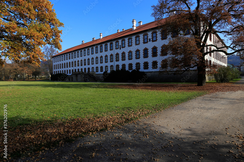 Schloss Elisabethenburg in Meiningen. Meiningen, Thueringen, Deutschland, Europa