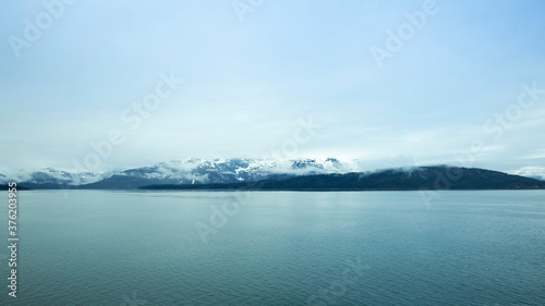 Island on Glacier Bay  Glacier Bay National Park  Alaska  USA