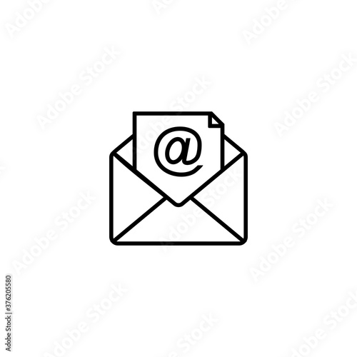 Mail Icon, Envelope Icon flat design Vector