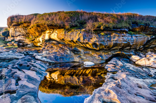 Reflection in Kamay Botany Bay National Park