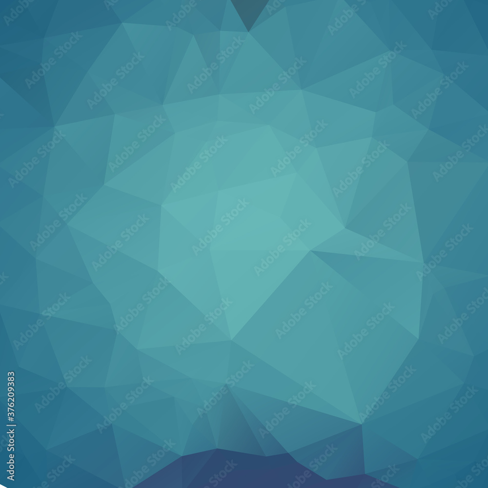 Modern Blue Abstract Low Poly Geometric Gradient Polygonal Background Vector Illustration