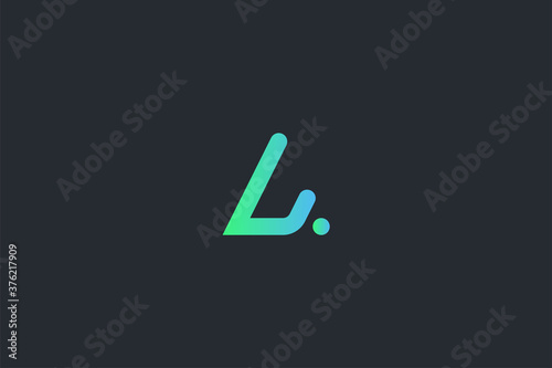 Technology Letter A Logo Template