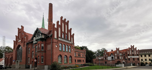 Altes Elektrizitätswerk in der Stadt Cottbus im Bundesland Brandenburg in Deutschland photo