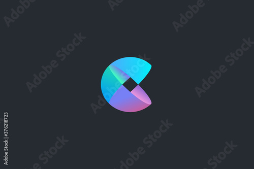 Technology Letter C Logo Template