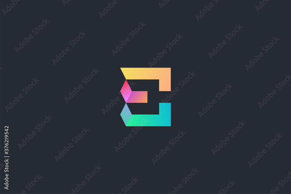 Technology Letter E Logo Template Technology Letter E Logo Template