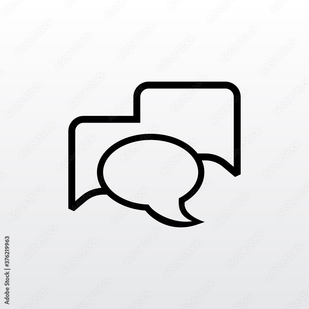 Online communication icon design vector illustration. Digital chat symbol vector design. Online communication icon design vector illustration. Digital chat symbol vector design.