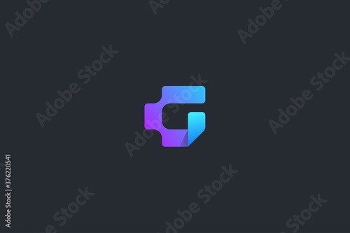 Technology Letter G Logo Template