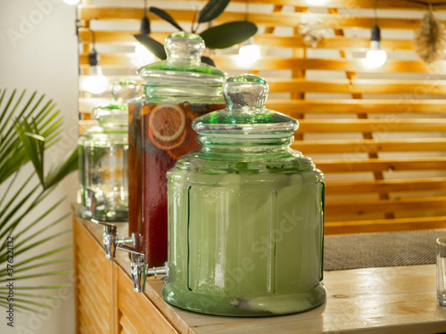 Home bar and lemonade dispensers