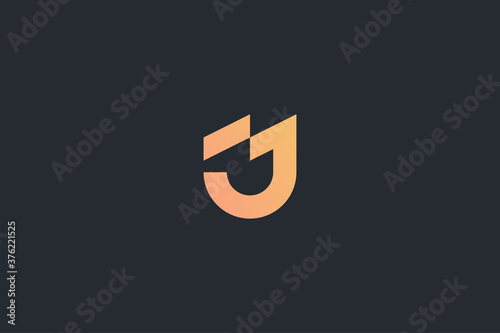 Technology Letter J Logo Template