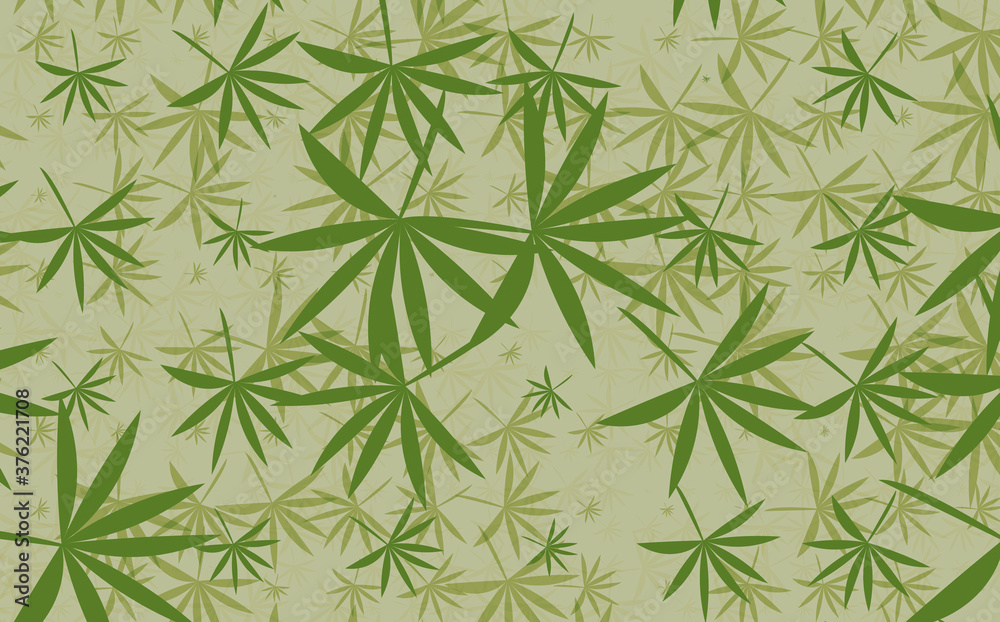 Fototapeta premium decorative leaf background 