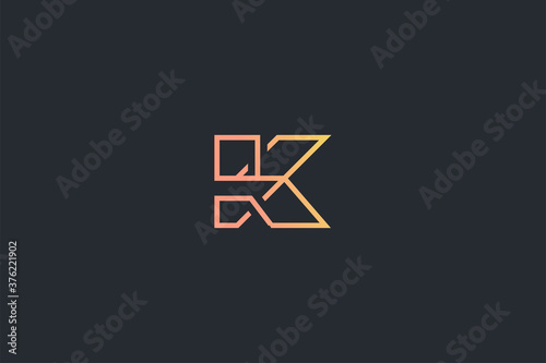 Technology Letter K Logo Template © boglyph