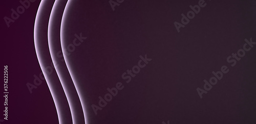 фотографія austere dark background with light waves