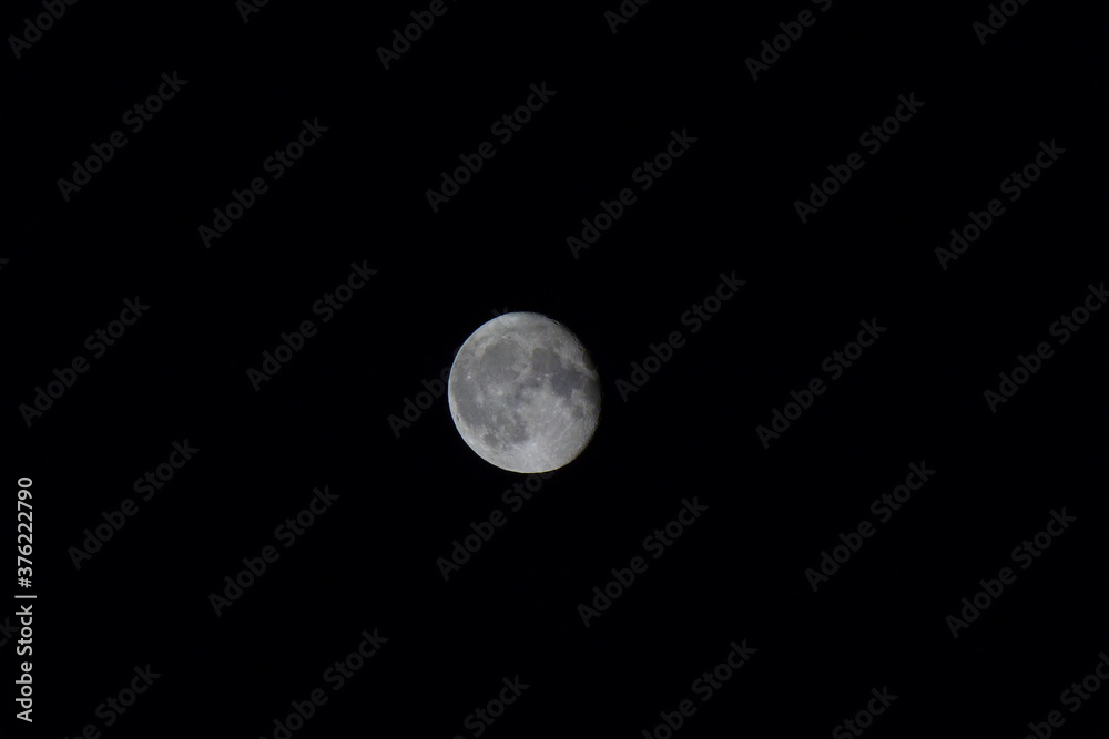 full moon on black background full moon on black background