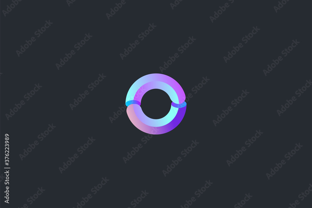 Technology Letter O Logo Template Technology Letter O Logo Template