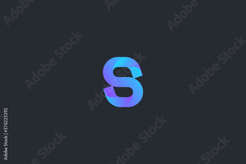 Technology Letter S Logo Template
