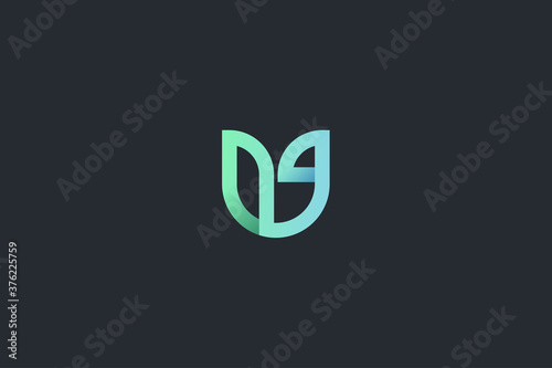 Technology Letter U Logo Template