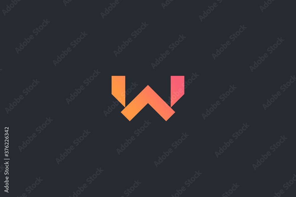Technology Letter W Logo Template Technology Letter W Logo Template